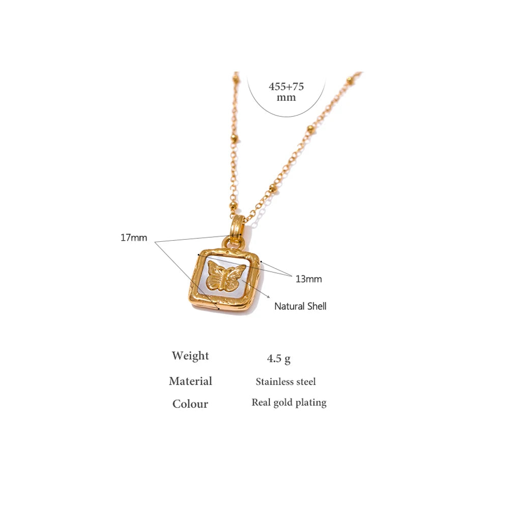 Stainless Steel Golden Stylish Jewelry Gift for Women