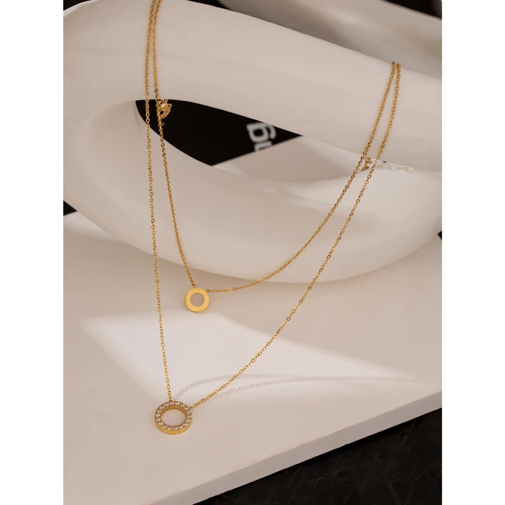Delicate Cubic Zirconia Choker Necklace