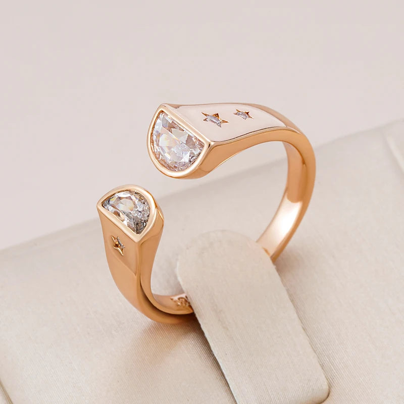 New Major Flare Classic Rose Gold Ring