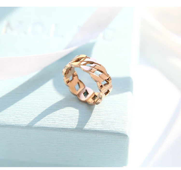 Fashion 18k Gold Plated Ring