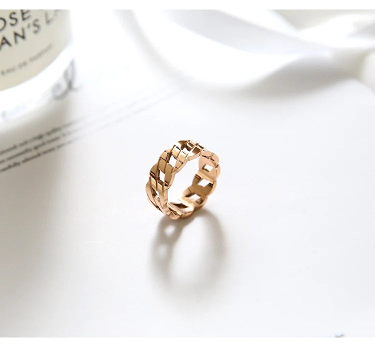 Fashion 18k Gold Plated Ring