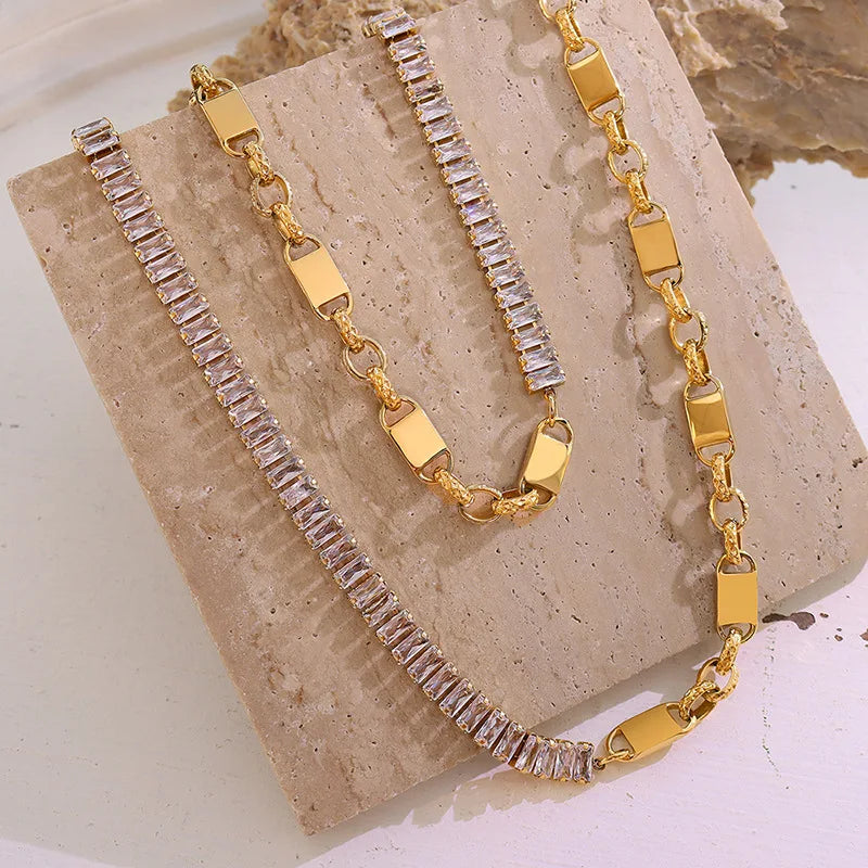 Women's Classic Gold Plated Jewellery Set