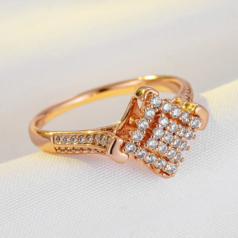 Major Flare Bride Wedding Fine Jewellery - The Perfect Fusion of Style and Quality in Rose Gold Ring