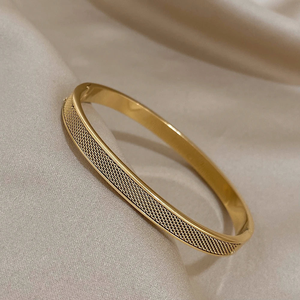 18K Gold Plate Bangle Bracelet For Every Occasion