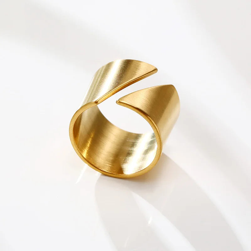 Yellow Gold Colour Ring