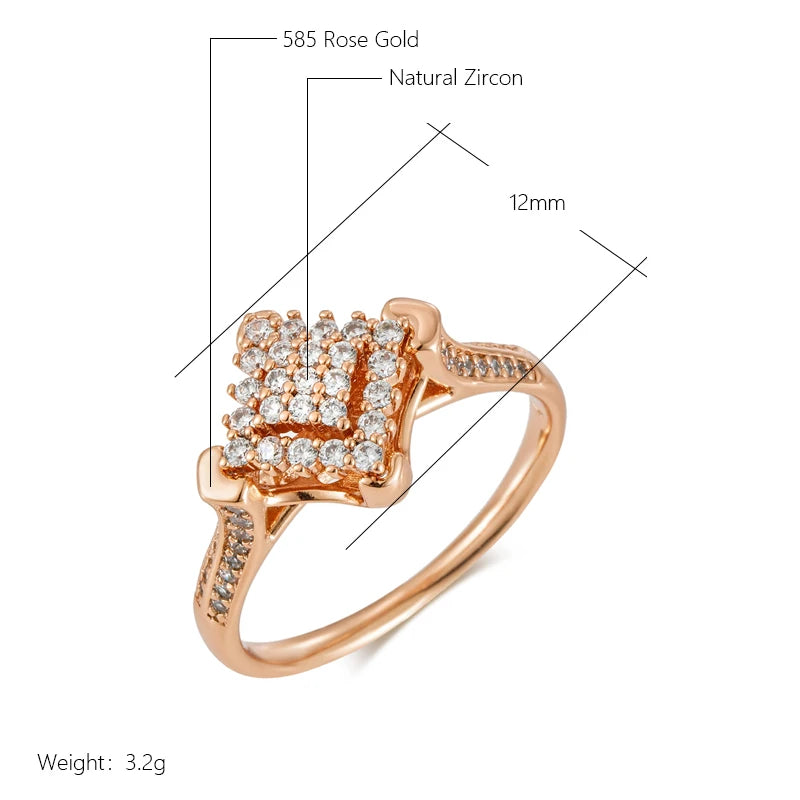 Major Flare Bride Wedding Fine Jewellery - The Perfect Fusion of Style and Quality in Rose Gold Ring