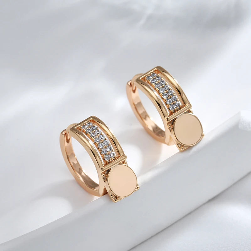 Gold Plated Hoop Earrings - Major Flare Jewellery Gift for Her