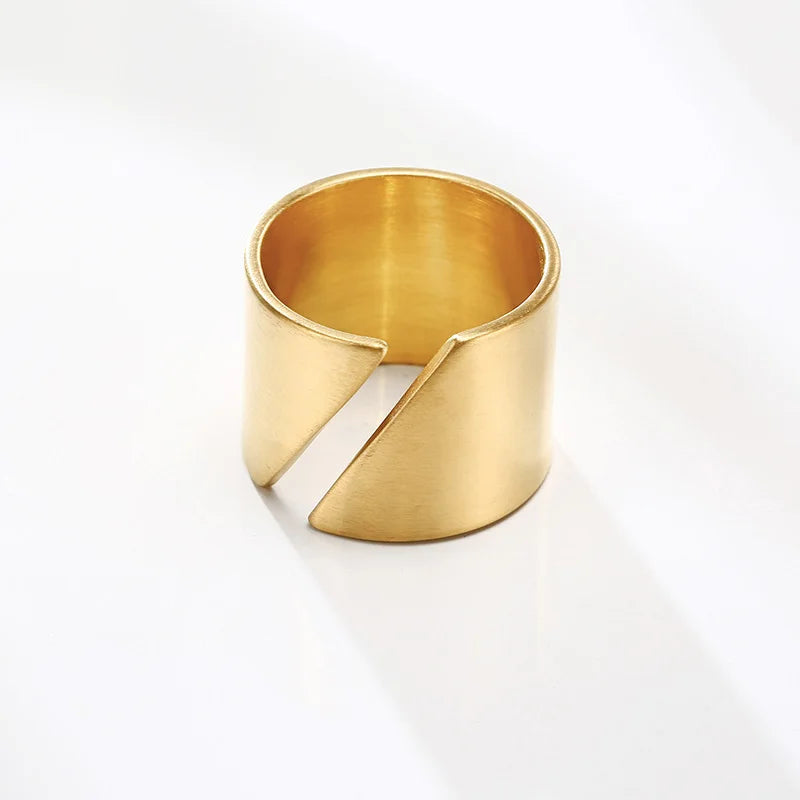 Yellow Gold Colour Ring