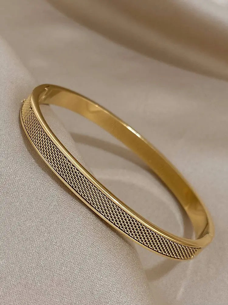 18K Gold Plate Bangle Bracelet For Every Occasion