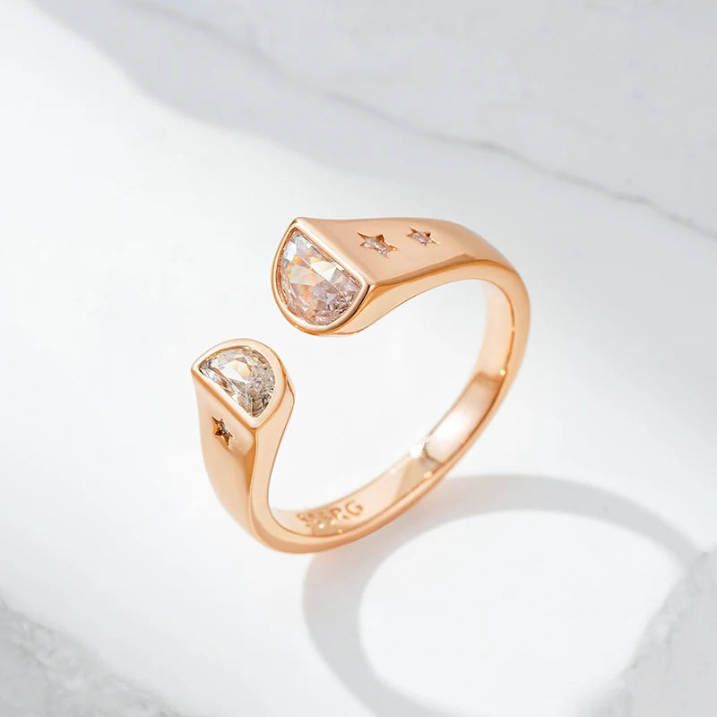 New Major Flare Classic Rose Gold Ring