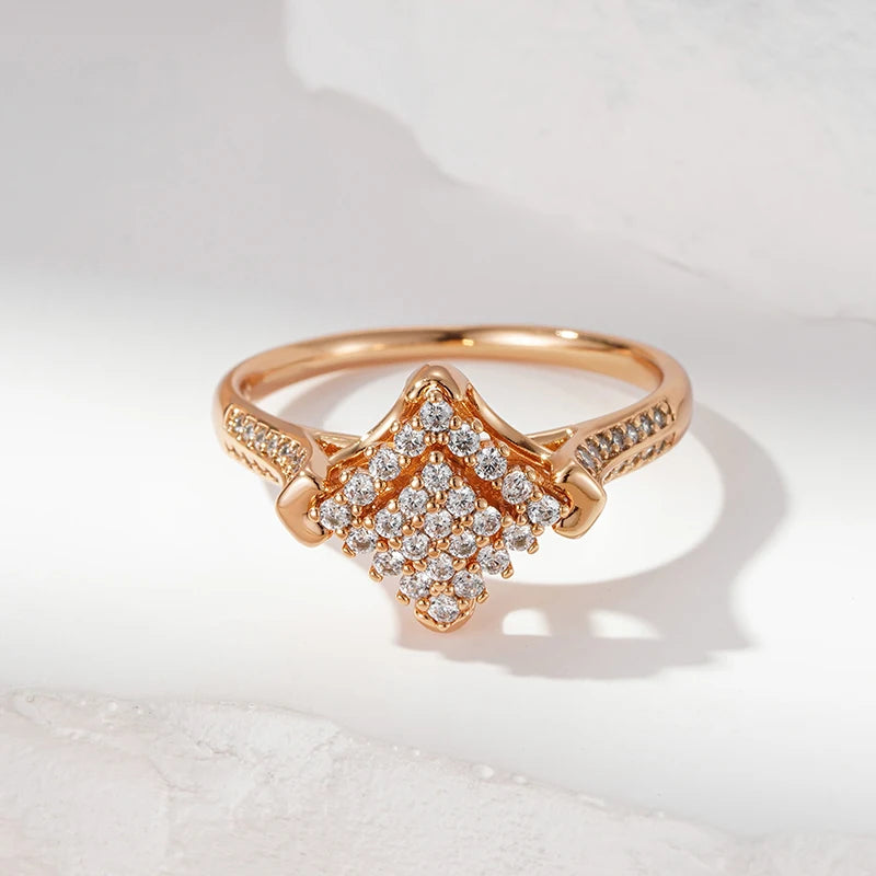 Major Flare Bride Wedding Fine Jewellery - The Perfect Fusion of Style and Quality in Rose Gold Ring